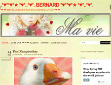 Tablet Screenshot of bernard25.wordpress.com