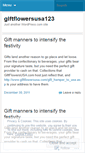 Mobile Screenshot of giftflowersusa123.wordpress.com