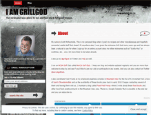 Tablet Screenshot of grillgod.wordpress.com