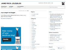 Tablet Screenshot of jaimeroca.wordpress.com