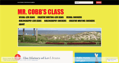 Desktop Screenshot of mrcobb.wordpress.com