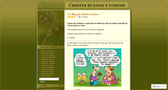 Desktop Screenshot of chistesbuenos.wordpress.com