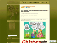 Tablet Screenshot of chistesbuenos.wordpress.com