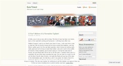 Desktop Screenshot of lesvogt.wordpress.com