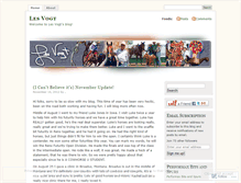 Tablet Screenshot of lesvogt.wordpress.com