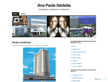 Tablet Screenshot of anapaulasantolia.wordpress.com