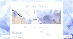 Desktop Screenshot of janinasdesign.wordpress.com