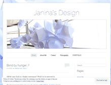 Tablet Screenshot of janinasdesign.wordpress.com