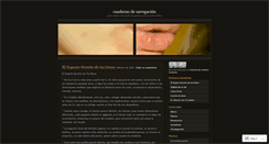 Desktop Screenshot of cuadernodenavegacion.wordpress.com