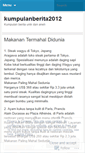 Mobile Screenshot of kumpulanberita2012.wordpress.com