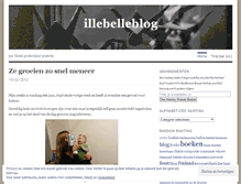 Tablet Screenshot of illebel.wordpress.com