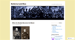 Desktop Screenshot of butternutandblue.wordpress.com