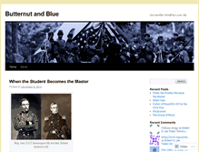 Tablet Screenshot of butternutandblue.wordpress.com
