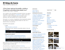 Tablet Screenshot of kans01.wordpress.com