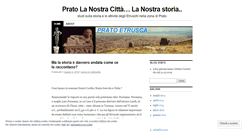 Desktop Screenshot of pratoetrusca.wordpress.com