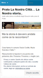 Mobile Screenshot of pratoetrusca.wordpress.com