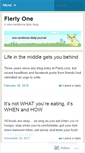 Mobile Screenshot of flerlyone.wordpress.com