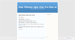 Desktop Screenshot of nhac.wordpress.com