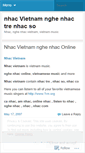 Mobile Screenshot of nhac.wordpress.com