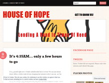 Tablet Screenshot of houseofhopecem345.wordpress.com