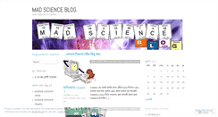 Desktop Screenshot of madscienceblog.wordpress.com