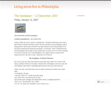 Tablet Screenshot of lowstressphiladelphia.wordpress.com