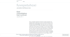 Desktop Screenshot of fuvepetuhoxi.wordpress.com