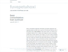 Tablet Screenshot of fuvepetuhoxi.wordpress.com