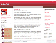 Tablet Screenshot of pinkthis.wordpress.com