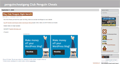 Desktop Screenshot of penguincheatgang.wordpress.com