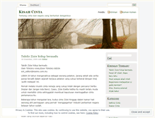 Tablet Screenshot of kisahcinta.wordpress.com
