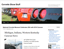 Tablet Screenshot of corvettesinjimzgarage.wordpress.com
