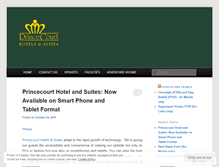 Tablet Screenshot of princecourt2010.wordpress.com