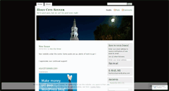 Desktop Screenshot of holycitysinner.wordpress.com