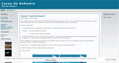 Desktop Screenshot of lucesdebohemia.wordpress.com