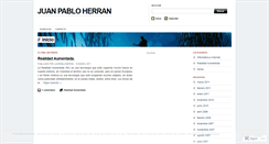 Desktop Screenshot of juanpabloherran.wordpress.com