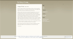 Desktop Screenshot of grungehistory.wordpress.com