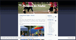 Desktop Screenshot of meninasfrisbee.wordpress.com