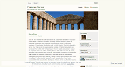 Desktop Screenshot of findingsicily.wordpress.com