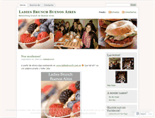 Tablet Screenshot of ladiesbrunch.wordpress.com