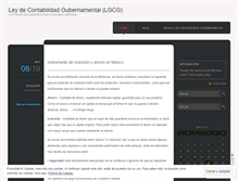 Tablet Screenshot of leydecontabilidadgubernamental.wordpress.com