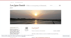 Desktop Screenshot of lovejapandanielle.wordpress.com