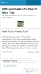 Mobile Screenshot of kittiandgarlandgotopuertorico.wordpress.com