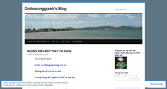 Desktop Screenshot of doibosonggianh.wordpress.com