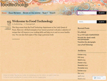 Tablet Screenshot of foodtecholqp.wordpress.com