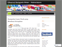 Tablet Screenshot of dbwarnet.wordpress.com