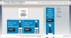 Desktop Screenshot of pointerclubofscotland.wordpress.com