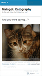 Mobile Screenshot of matagot.wordpress.com