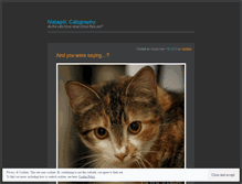 Tablet Screenshot of matagot.wordpress.com