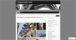 Desktop Screenshot of carlabarrichello.wordpress.com